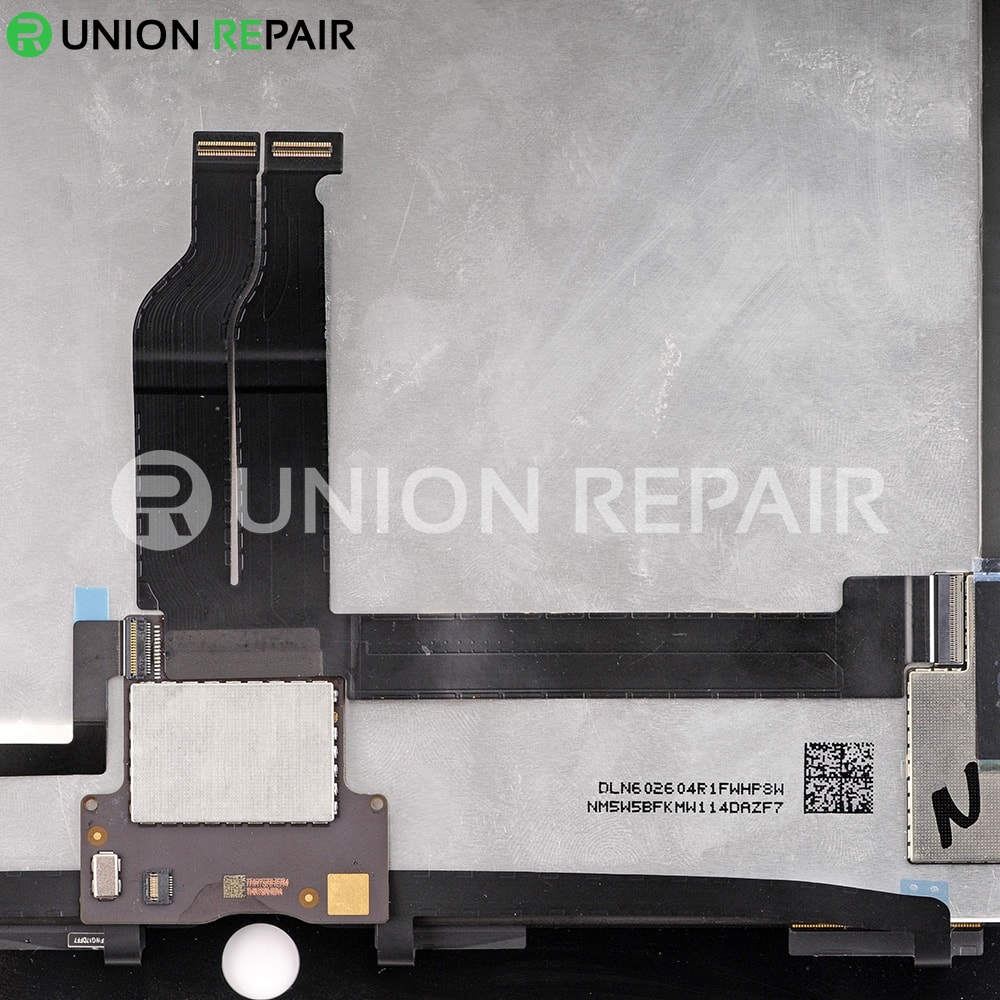 Replacement for iPad Pro 12.9" LCD Screen and Digitizer Assembly with Board Flex Soldered Complete - White