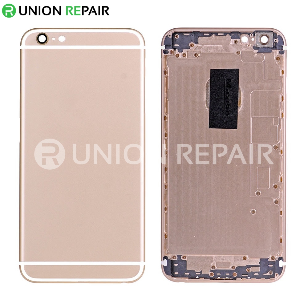 Lima Maak plaats grijs Replacement for iPhone 6S Plus Back Cover Gold