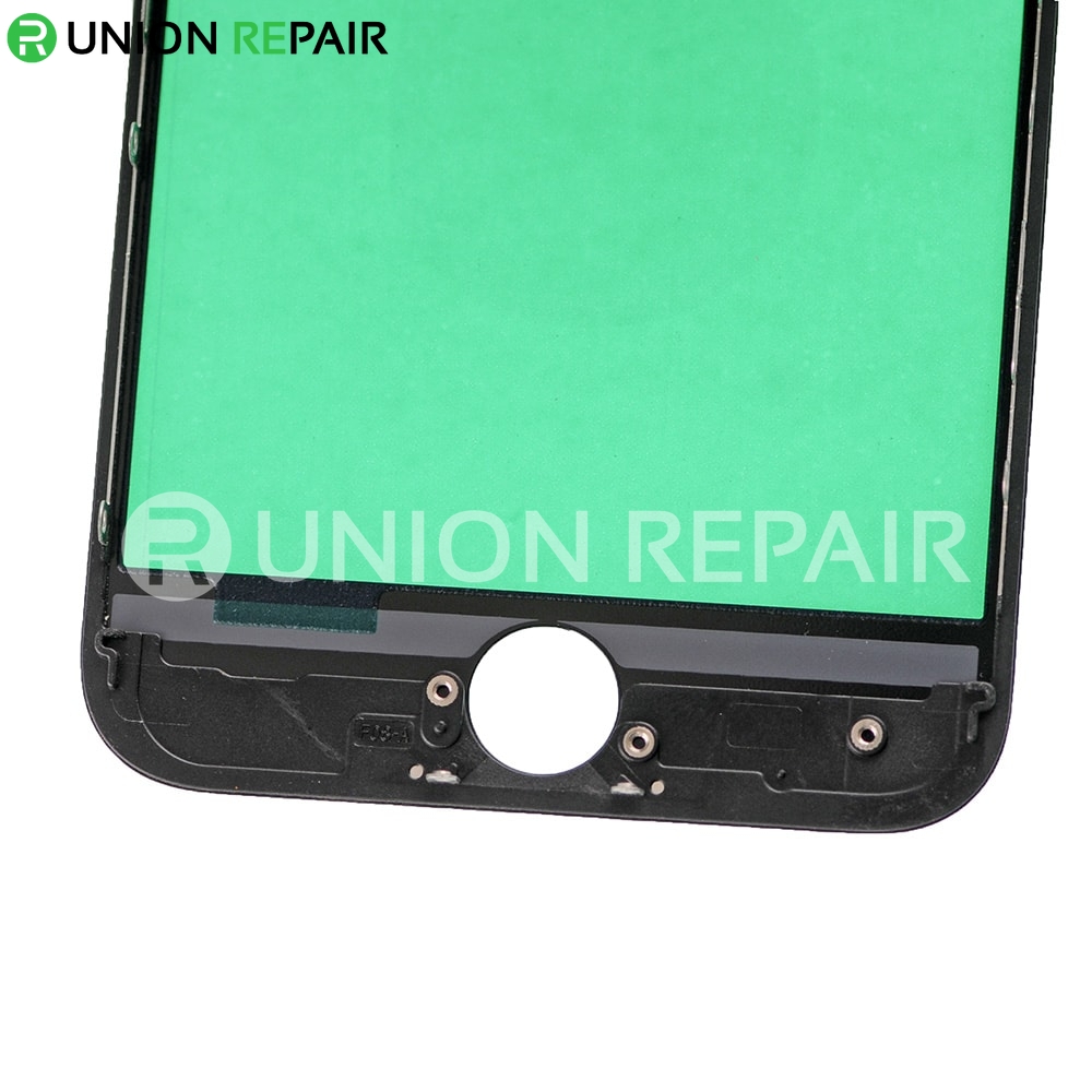 Replacement for iPhone 7 Front Glass with Cold Pressed Frame - Black