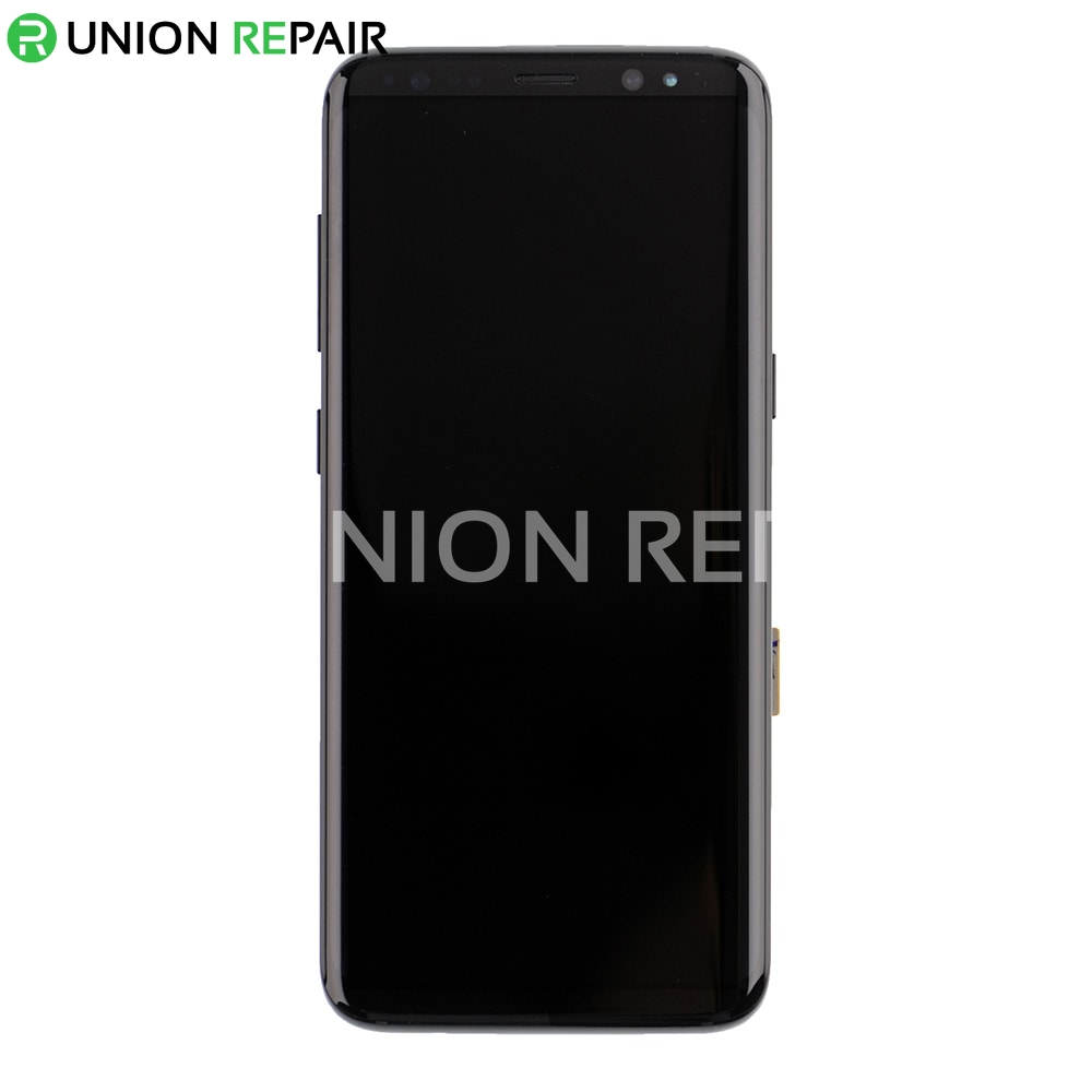 Replacement for Samsung Galaxy S8 SM-G950 LCD Screen Assembly with Frame - Black