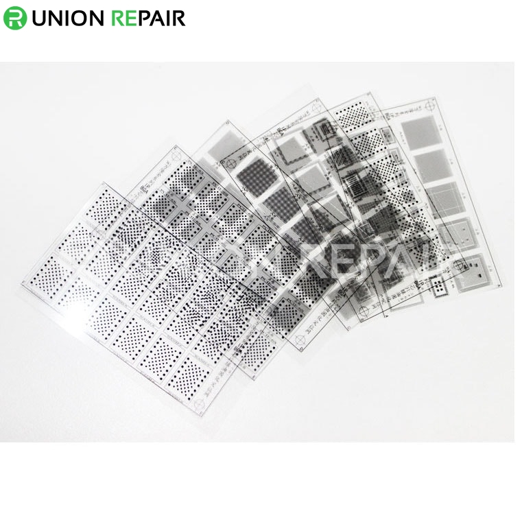 Green BGA Oil Net UV Welding Fluxes Plastic Net Sheet for iPhone BGA Chip Scratch