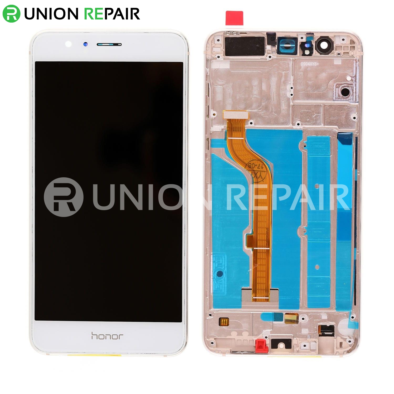 Replacement for Huawei Honor 8 LCD Screen Digitizer with Frame - White