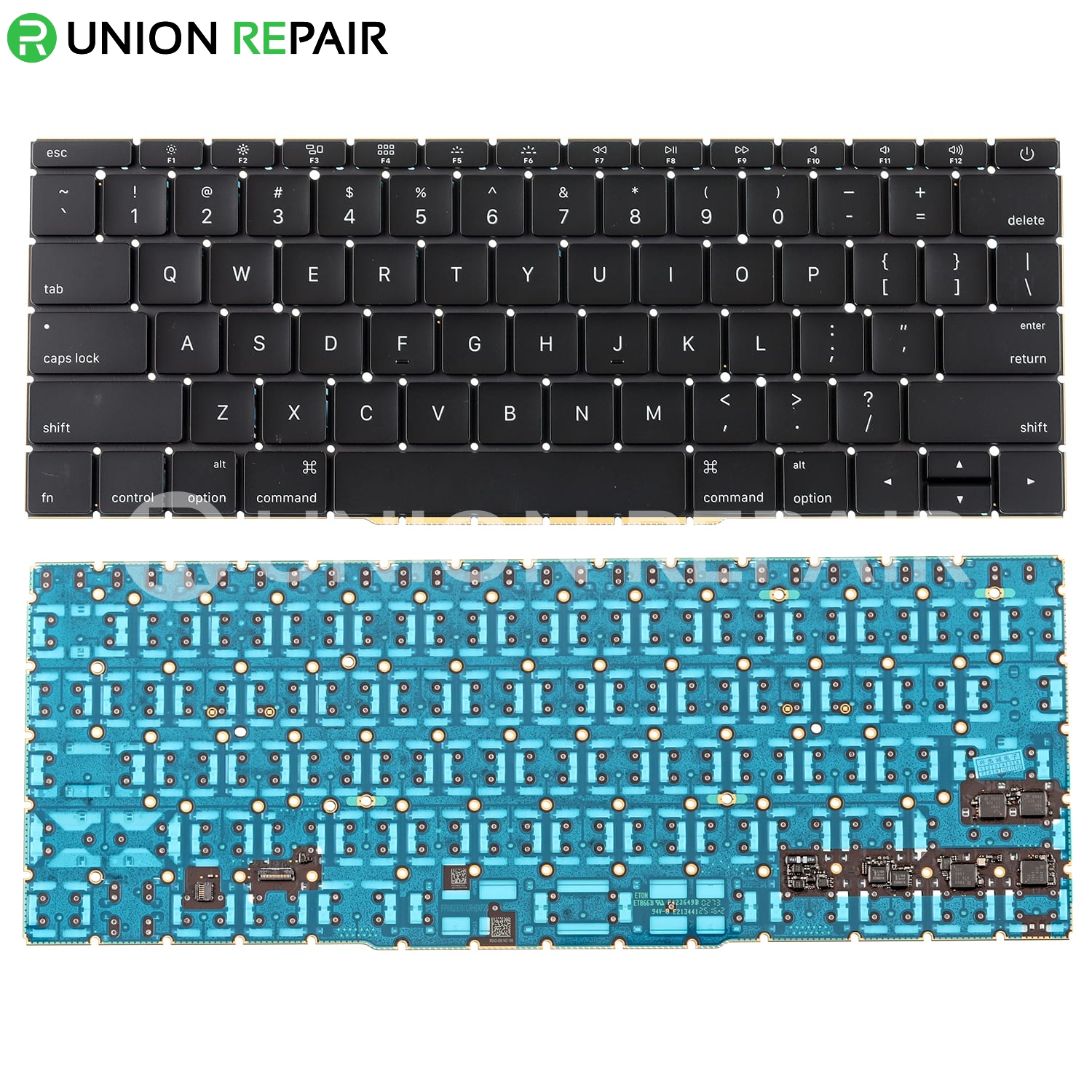 FOR MACBOOK PRO RETINA 13" A1706 US ENGLISH LATE 2016-MID 2017 KEYBOARD 