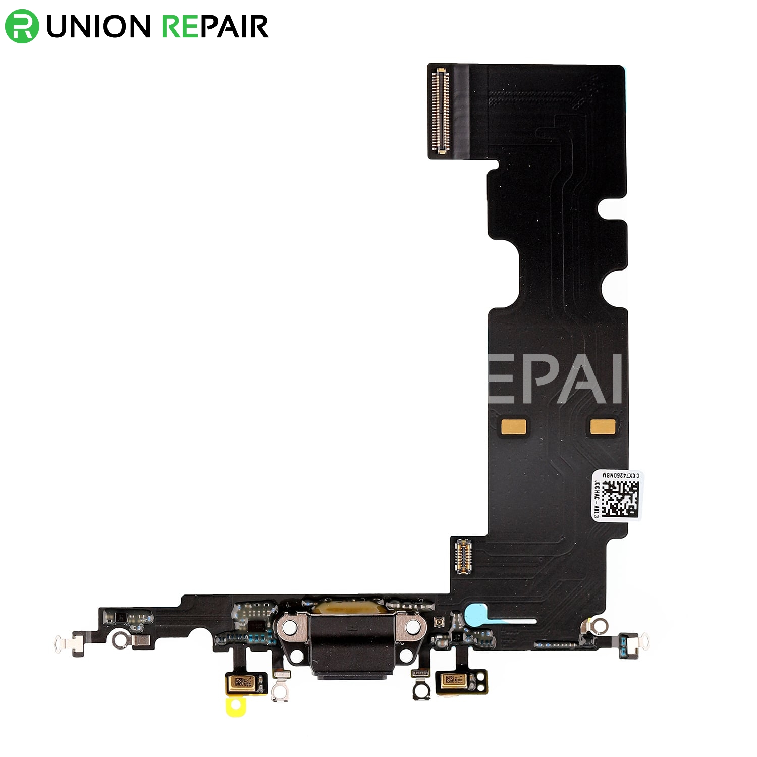 Replacement For Iphone 8 Plus Charging Connector Assembly Black