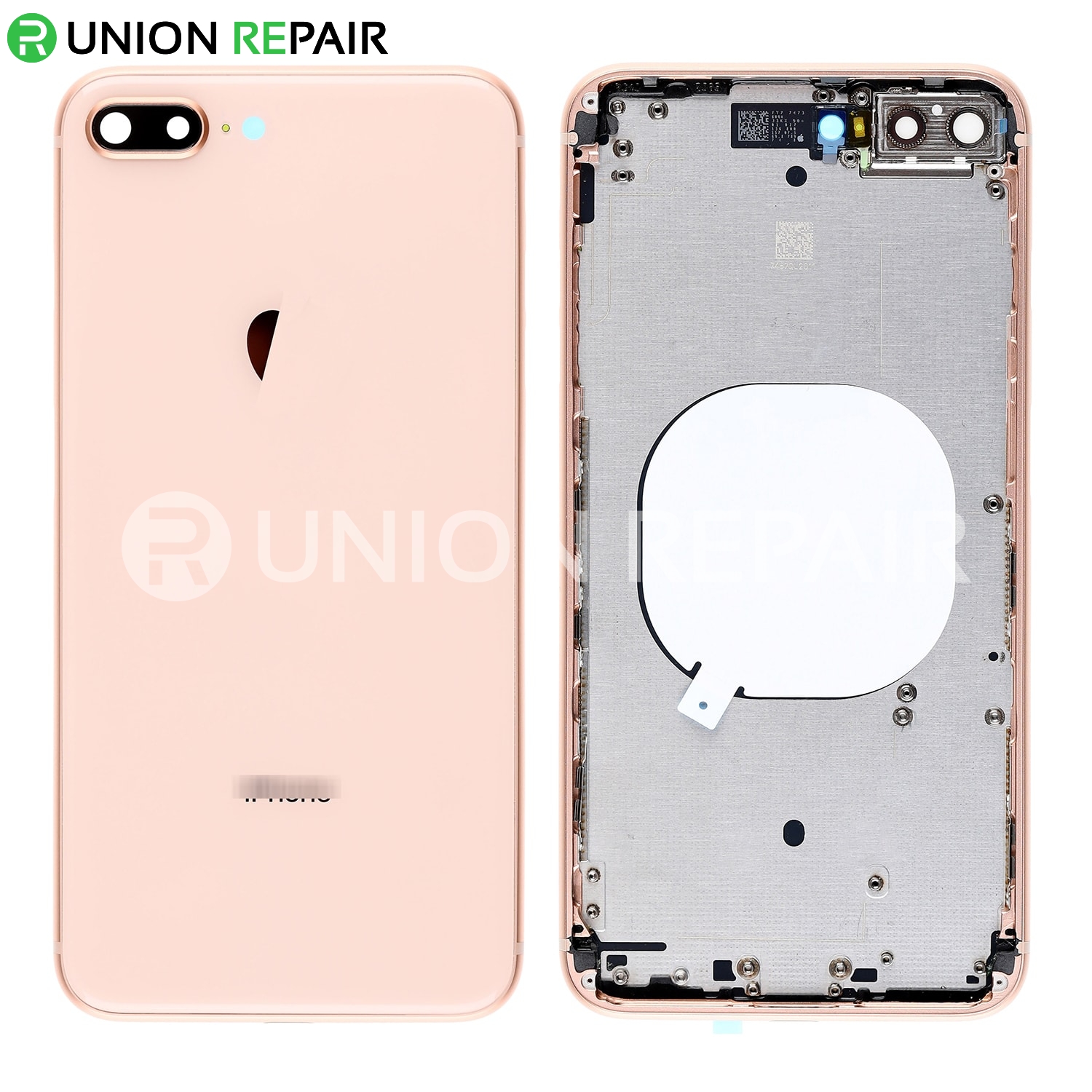 PLAQUE SUPPORT CHASSIS iPhone 8 plus GOLD ROSE 