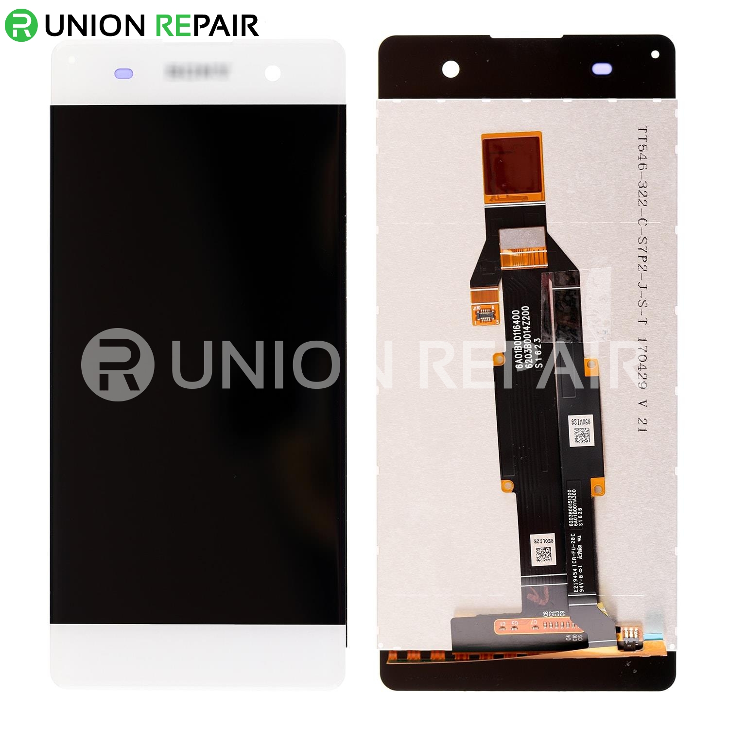 Polair Baffle Renovatie Replacement for Sony Xperia XA LCD Screen with Digitizer Assembly - White
