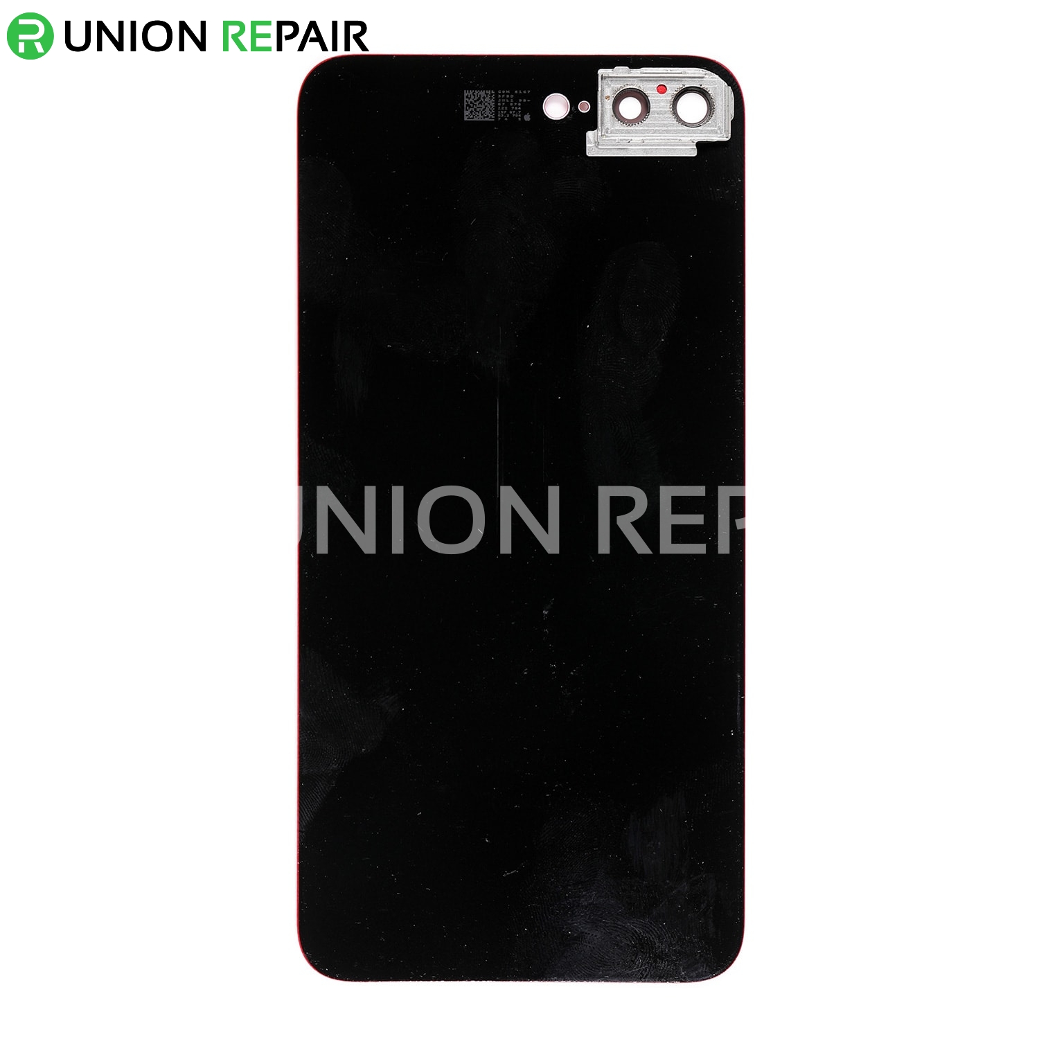 Replacement for iPhone 8 Plus Back Cover with Camera Holder - Red