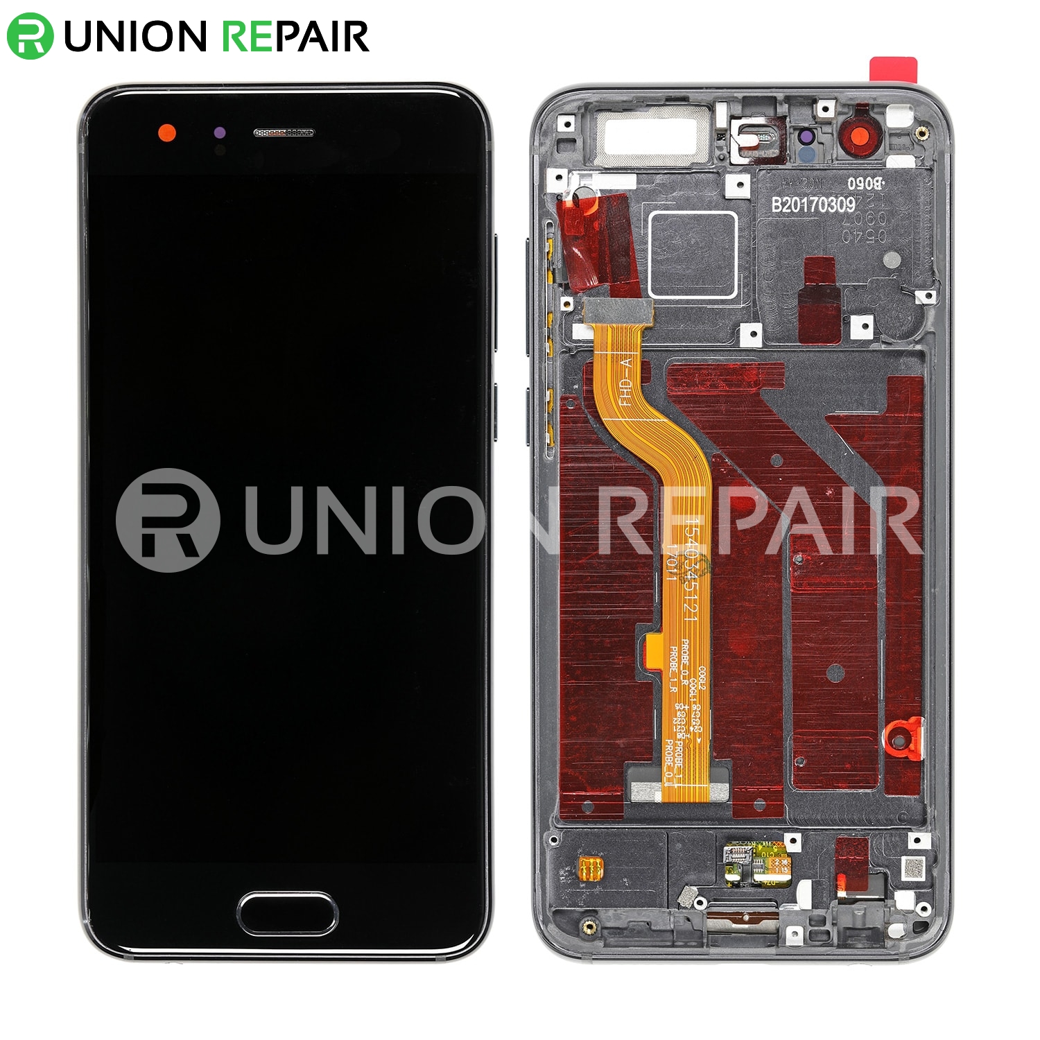 Replacement for Huawei Honor 9 LCD Screen Digitizer with Frame - Black