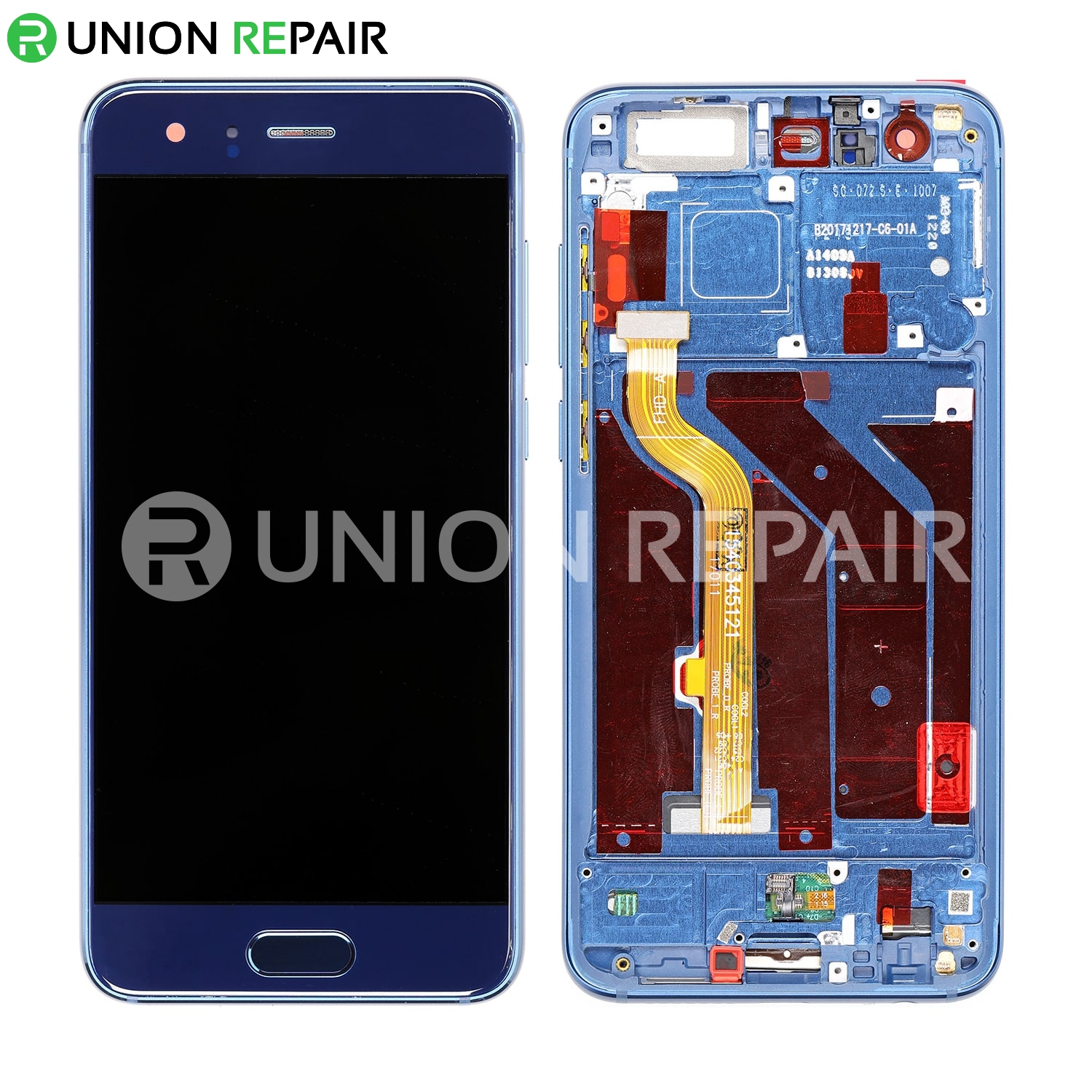 Replacement for Huawei Honor 9 LCD Screen Digitizer with Frame - Sapphire Blue