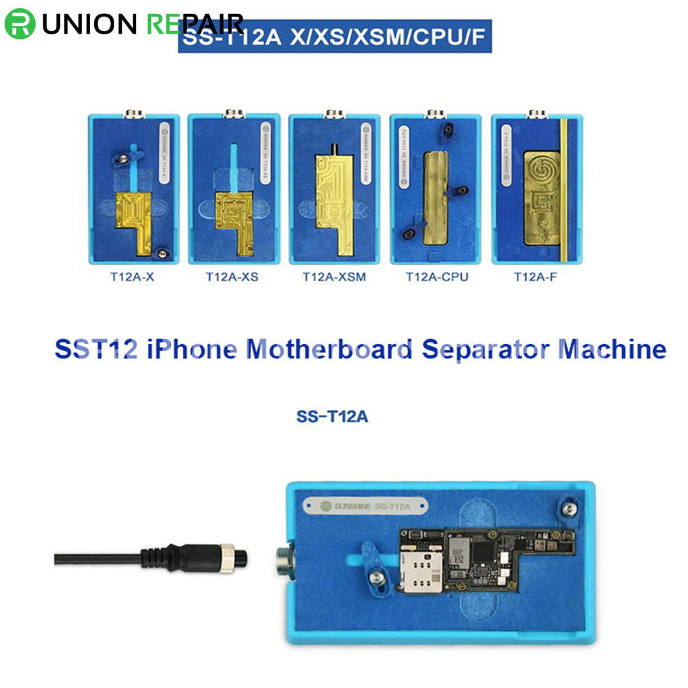 SS-T12A Mainboard CPU Desoldering Heating Station for iPhone X/XS/XS Max, Condition: SS-T12A Main Unit