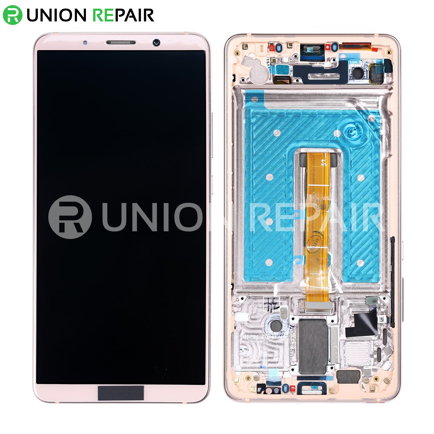 Replacement for Huawei Mate 10 Pro LCD Screen Digitizer Assembly with Frame - Pink Gold