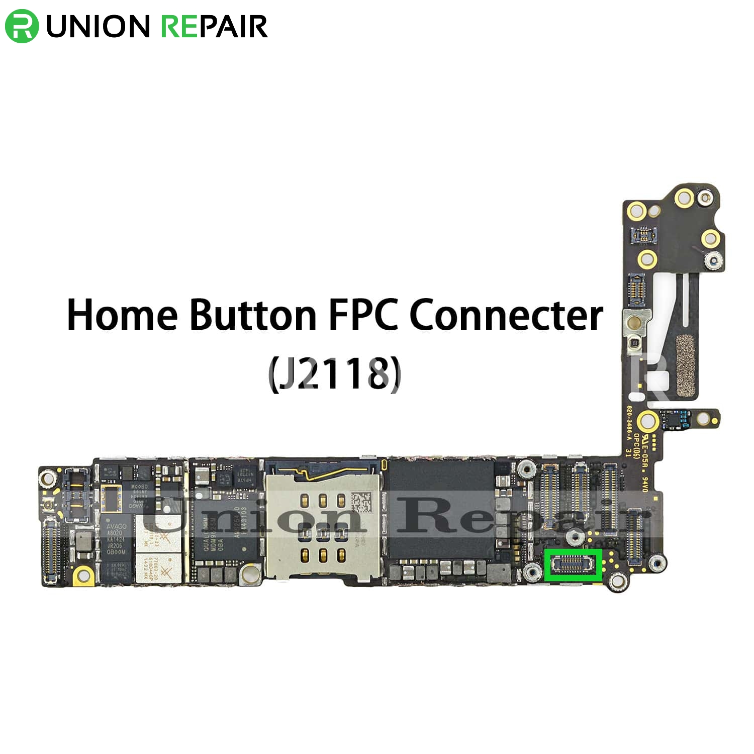 Replacement for iPhone 6 Home Button Extended Connector Port Onboard