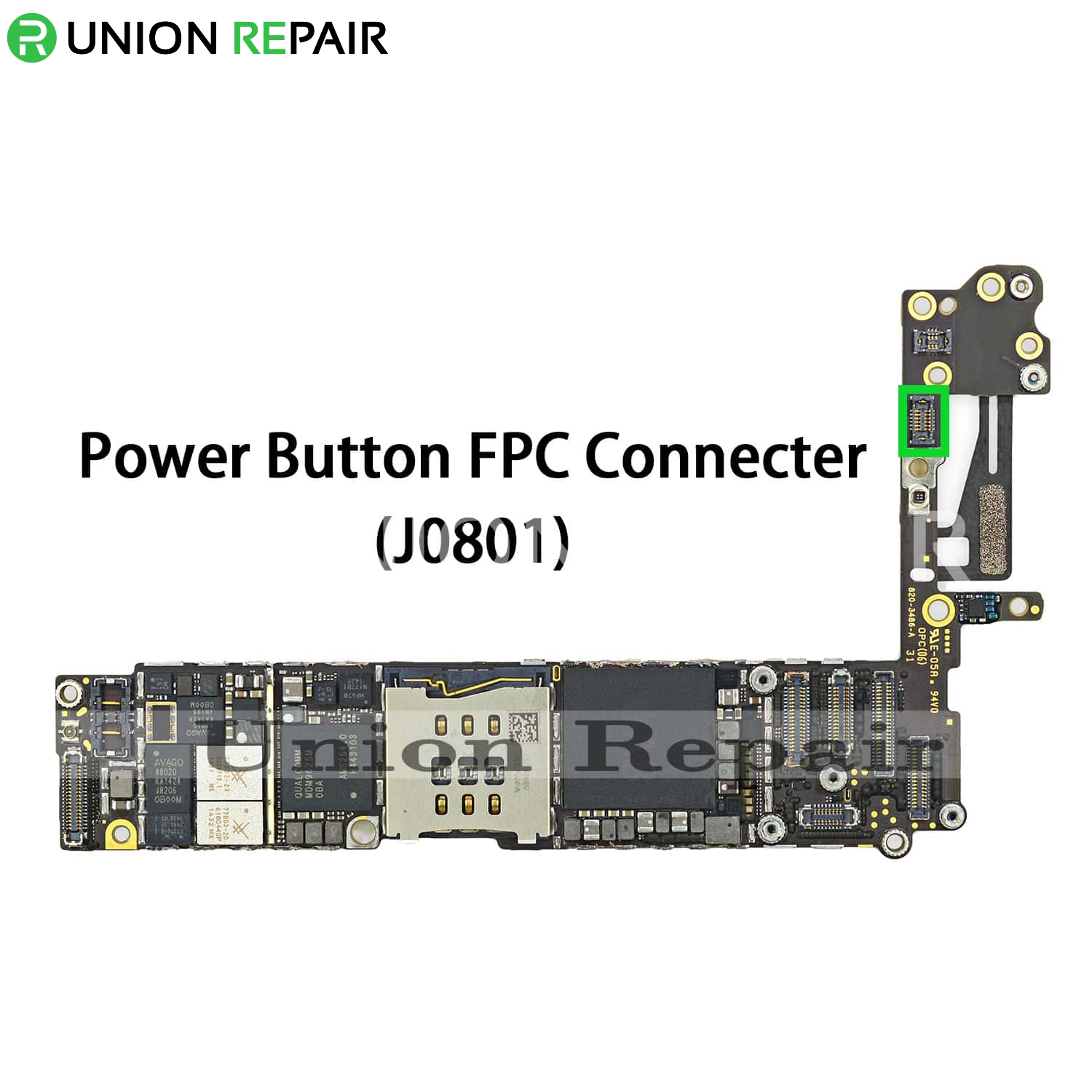 Replacement for iPhone 6 Power Button Connector Port Onboard