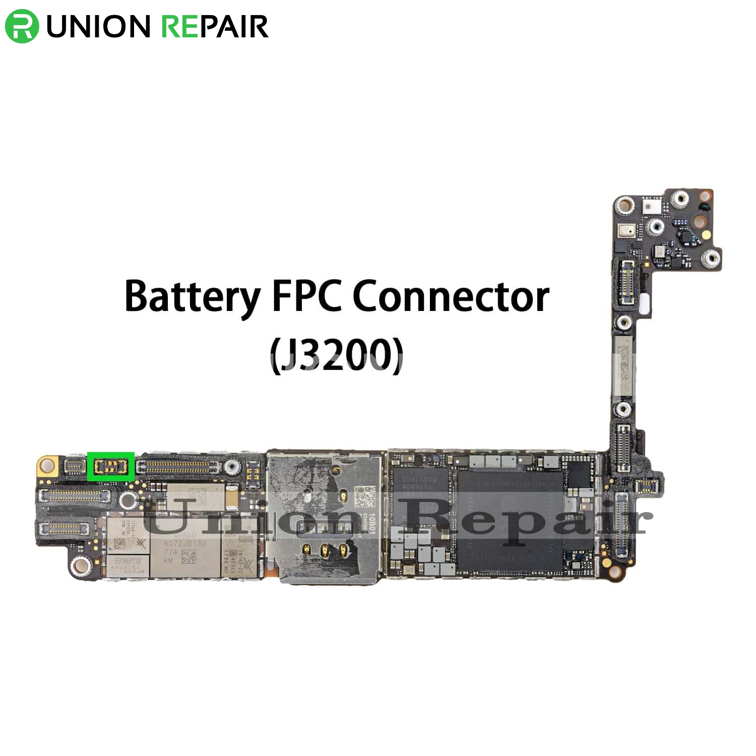 Replacement for iPhone 8/8Plus/X Battery Connector Port Onboard