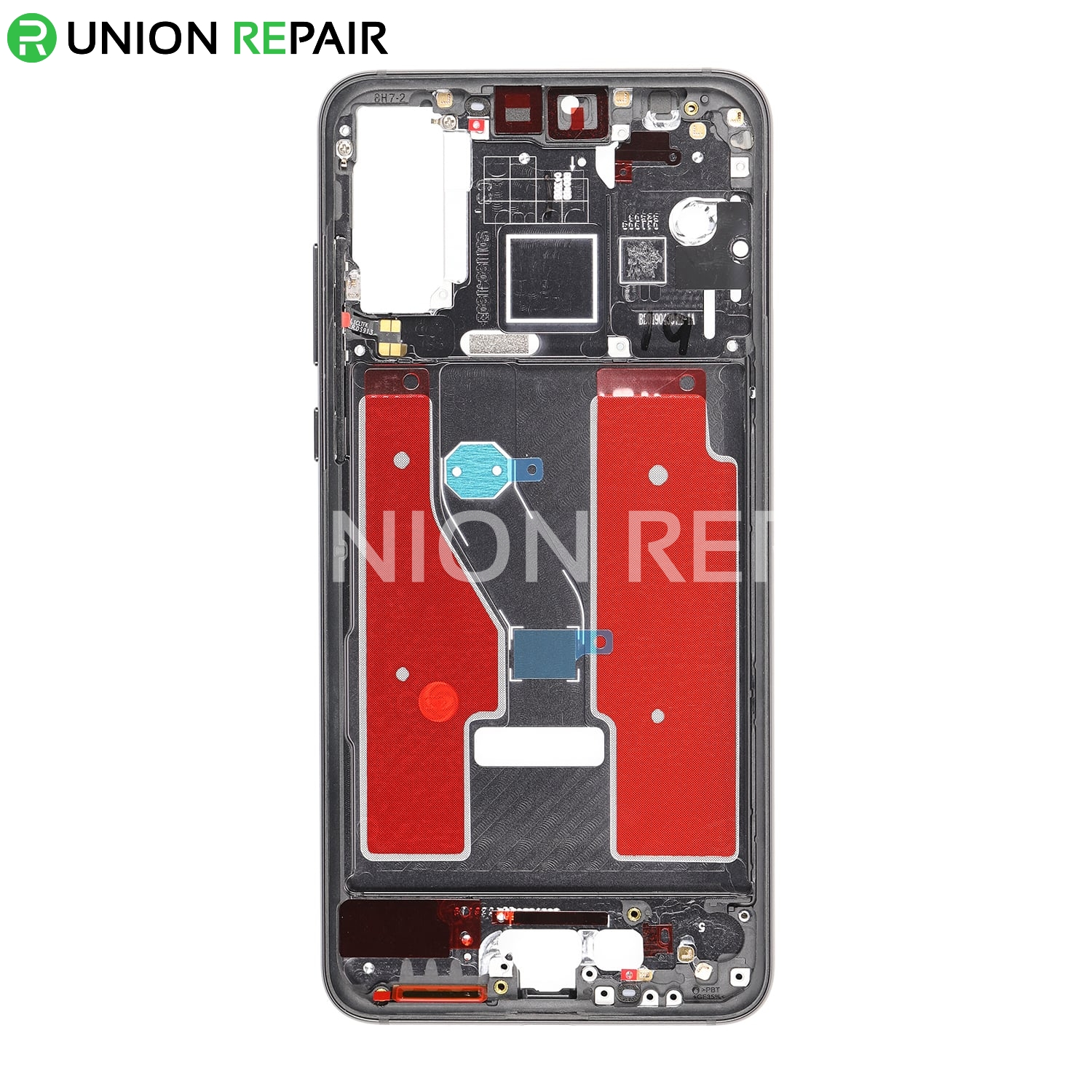 Replacement for Huawei P20 Pro Front Housing LCD Frame Bezel Plate - Black