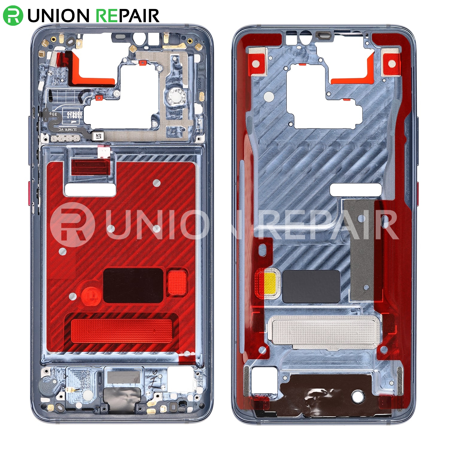 for Huawei Mate 20 Pro Front Housing Frame Plate - Midnight Blue