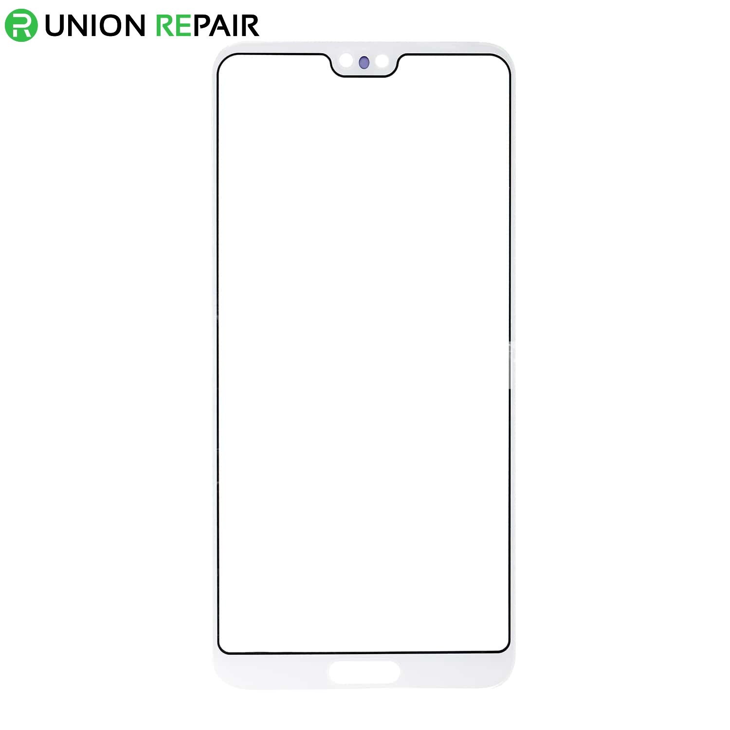 Rute rent faktisk Døde i verden Replacement for Huawei P20 Pro Front Glass Lens - White