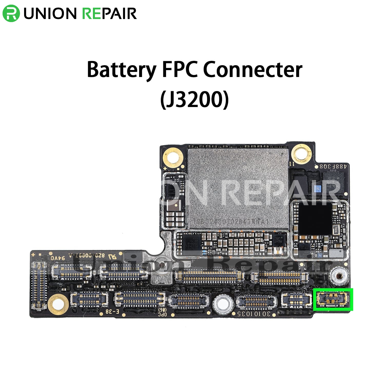 Parlament alene Start Replacement for iPhone XS Battery Connector Port Onboard