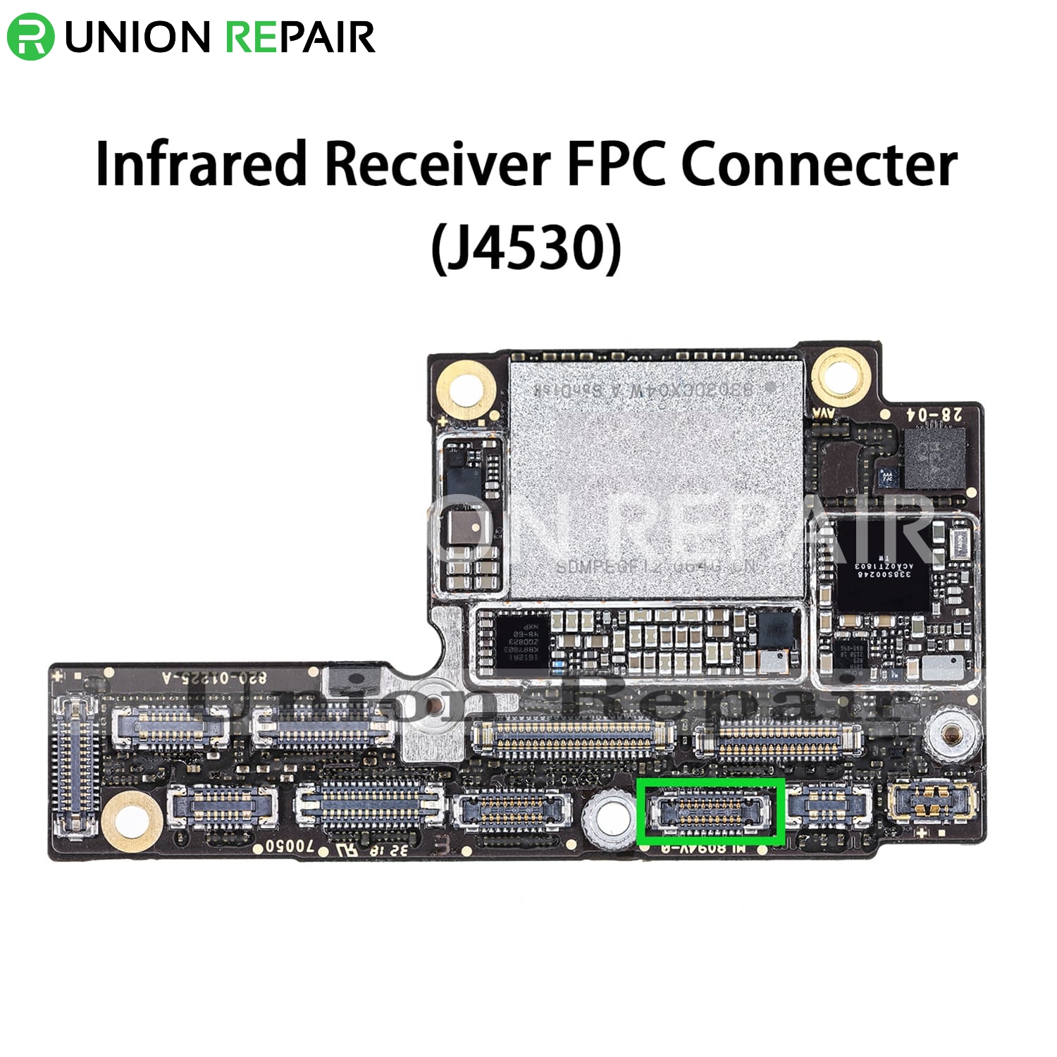 Replacement for iPhone XS MAX Infrared Receiver Connector Port Onboard