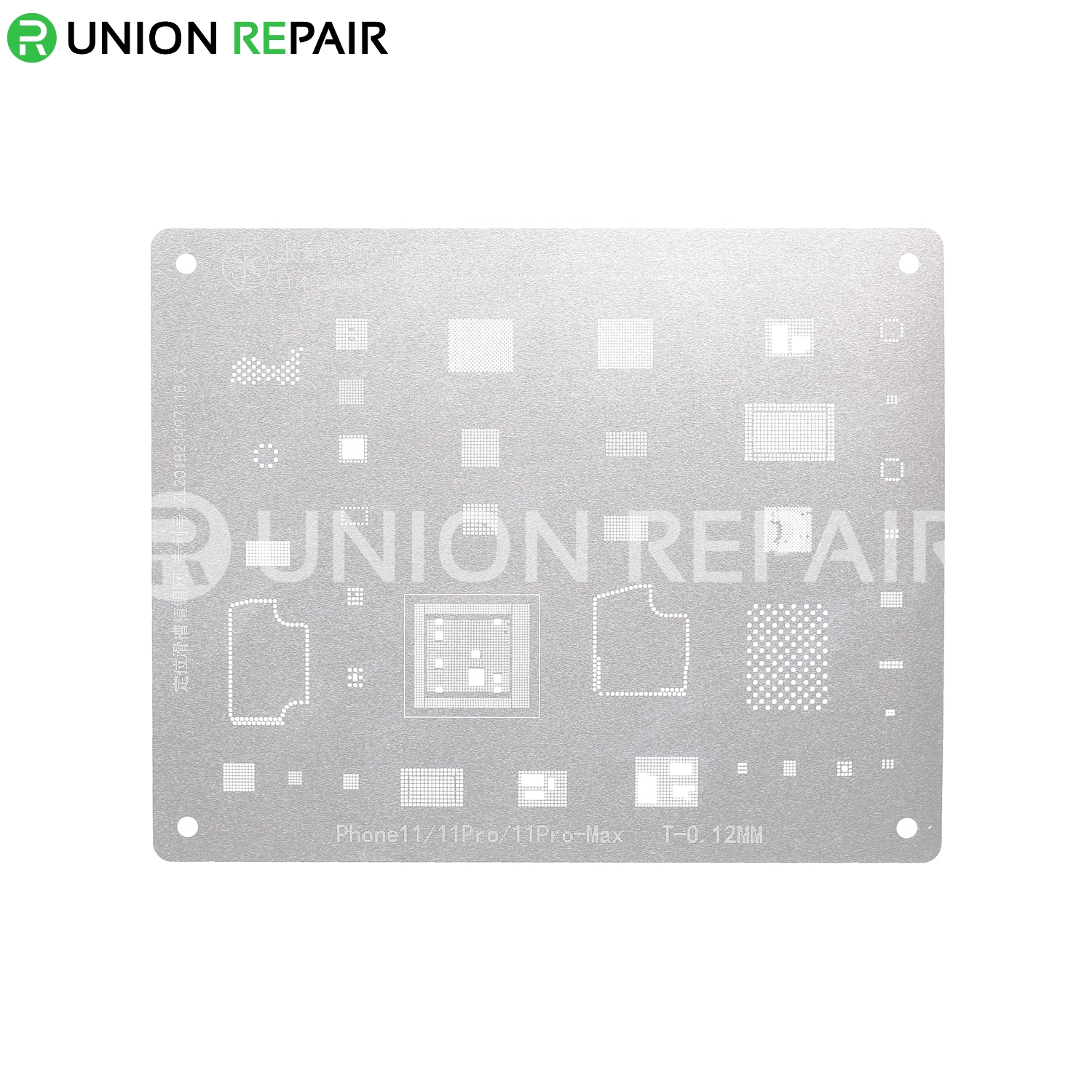 MJ High Precision BGA Reballing Stencil for iPhone Series, Type: For iPhone 11/11Pro/11ProMax