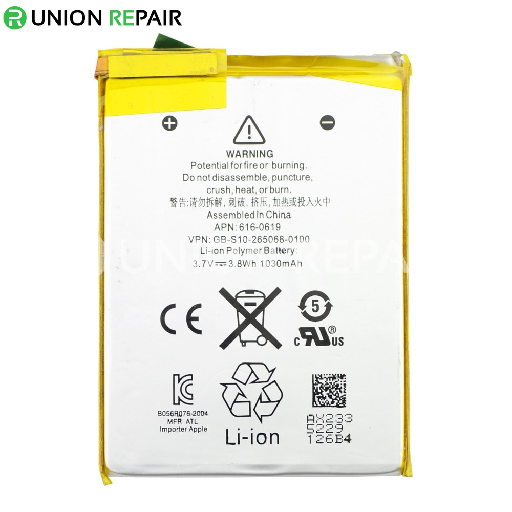 16GB 32GB A1421 616-0621 Battery Replacement Compatible with iPod Touch 5 64GB A1509 5th Generation Products 616-0619 