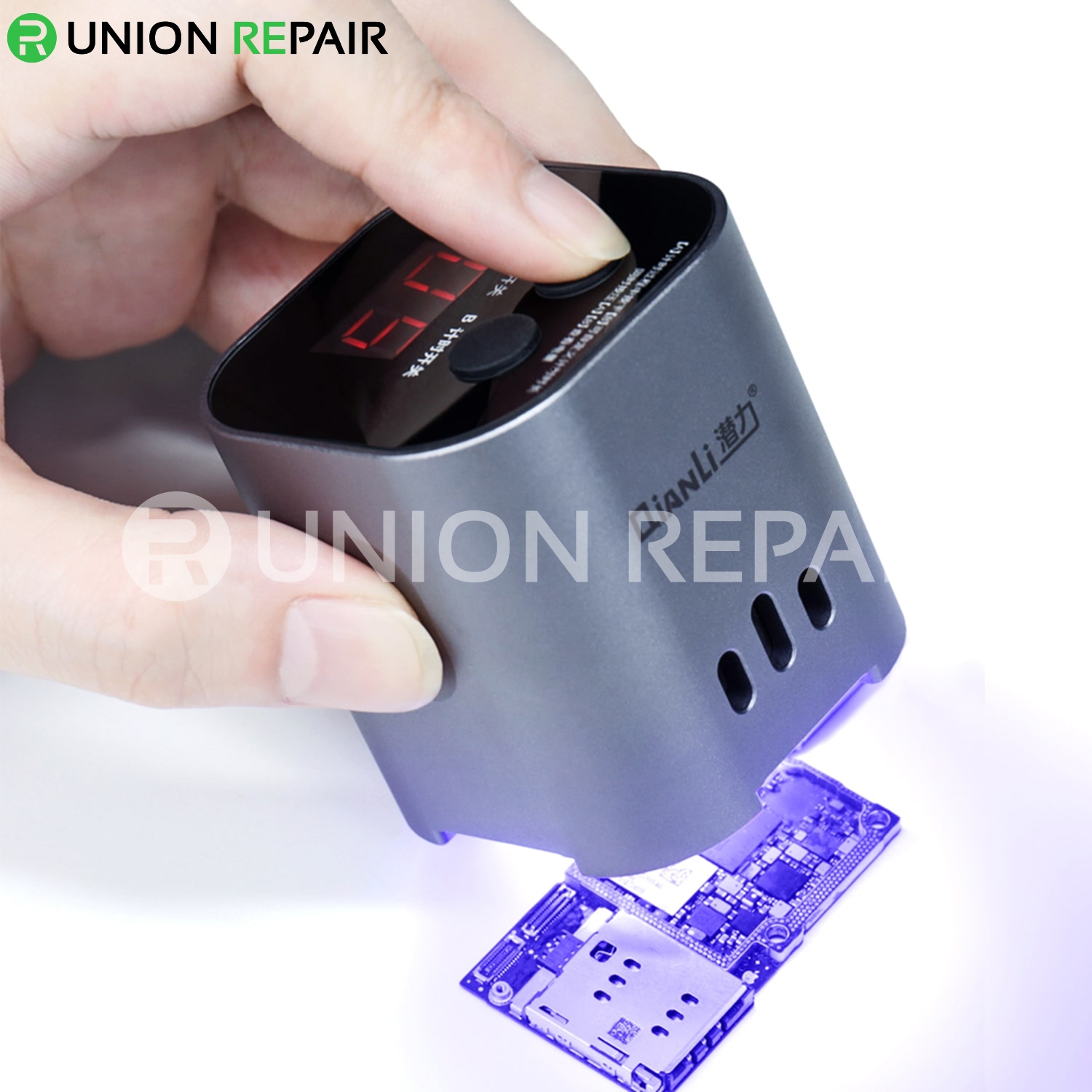 vertaling systeem huren ToolPlus QianLi iUV Intelligent Green Oil Curing Lamp UV