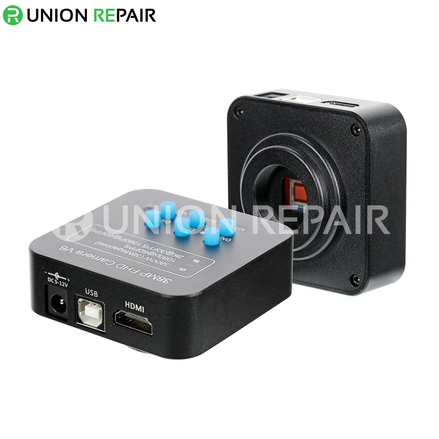 48MP 4800W FHD V8 HDMI Industrial Microscope Camera