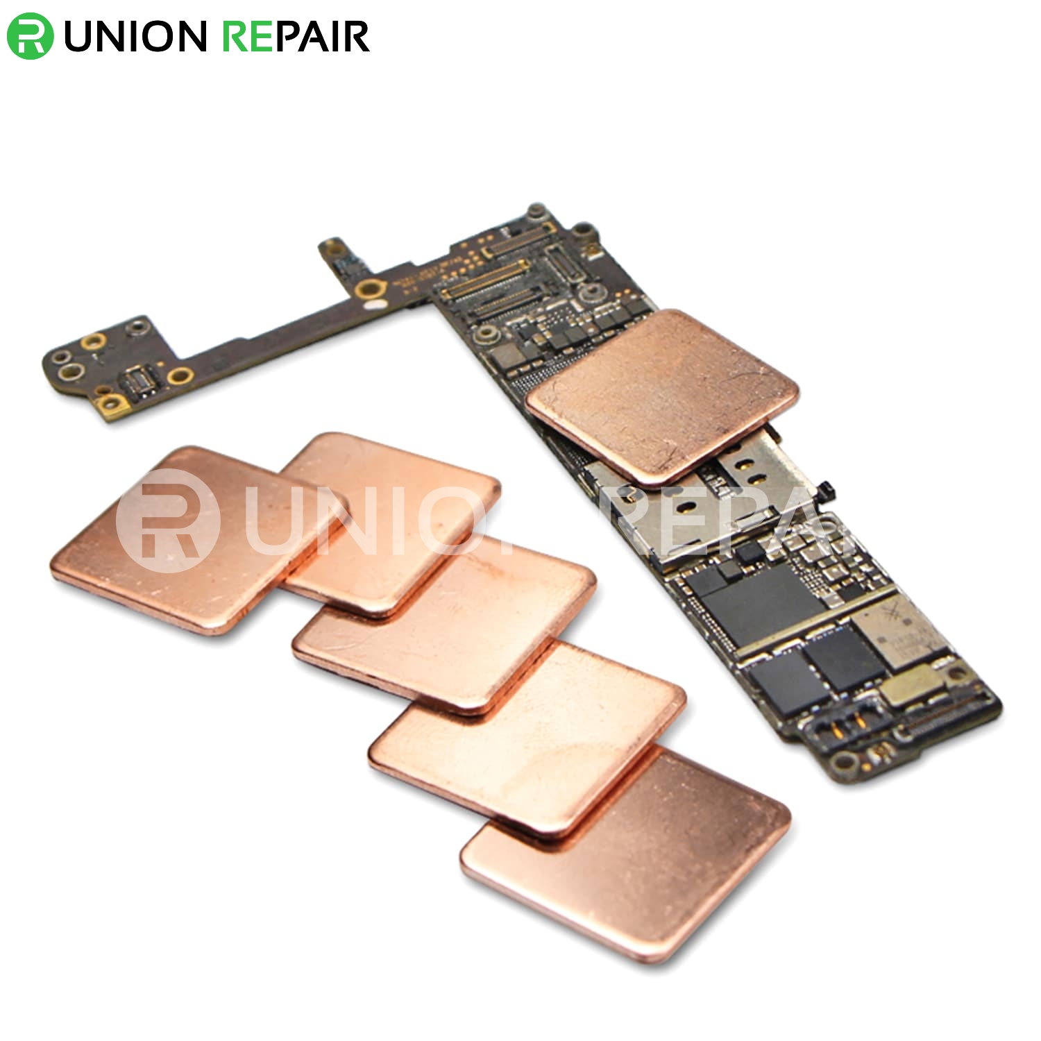 Copper Slice Radiator for Phone Repair Chip Cooling (10pcs/set)