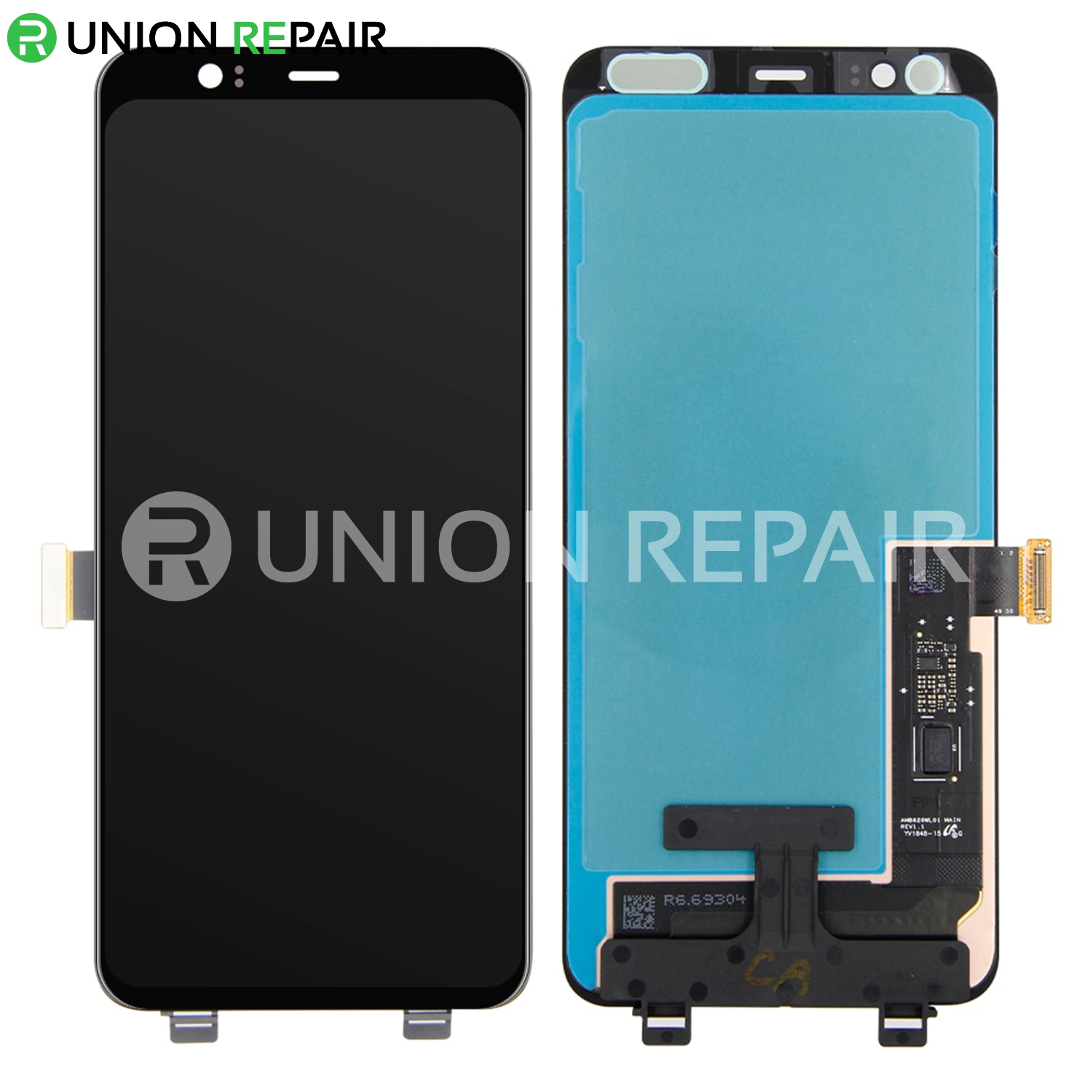 Replacement for Google Pixel 4 XL LCD Screen with Digitizer Assembly - Black