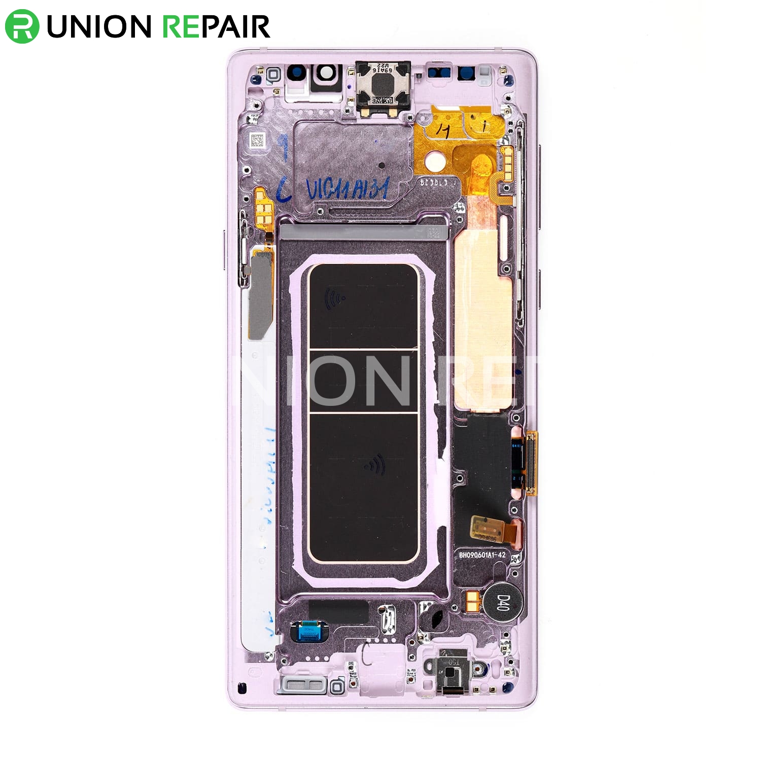 Replacement for Samsung Galaxy Note 9 LCD Screen Assembly with Frame - Purple