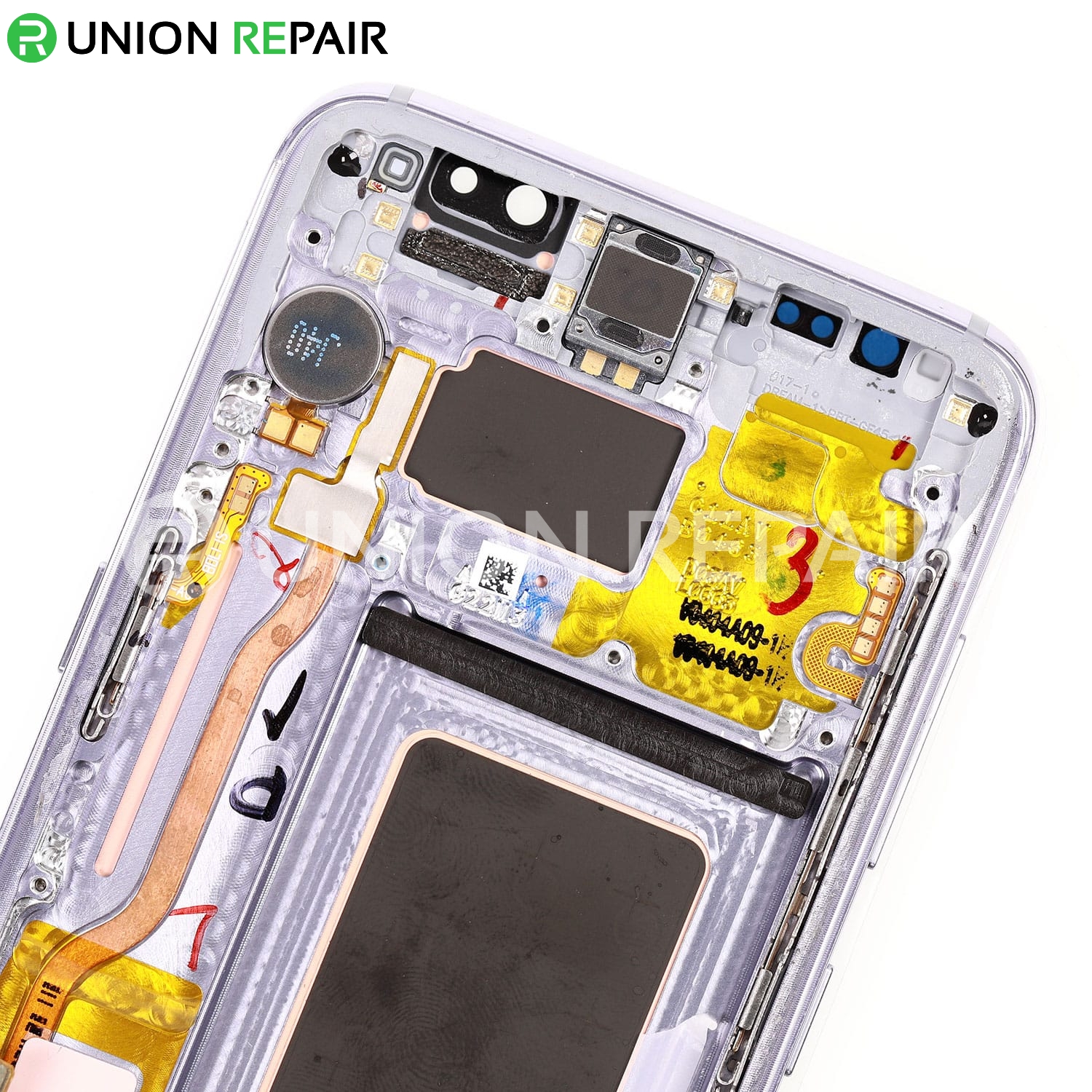 Replacement for Samsung Galaxy S8 SM-G950 LCD Screen Assembly with Frame - Silver
