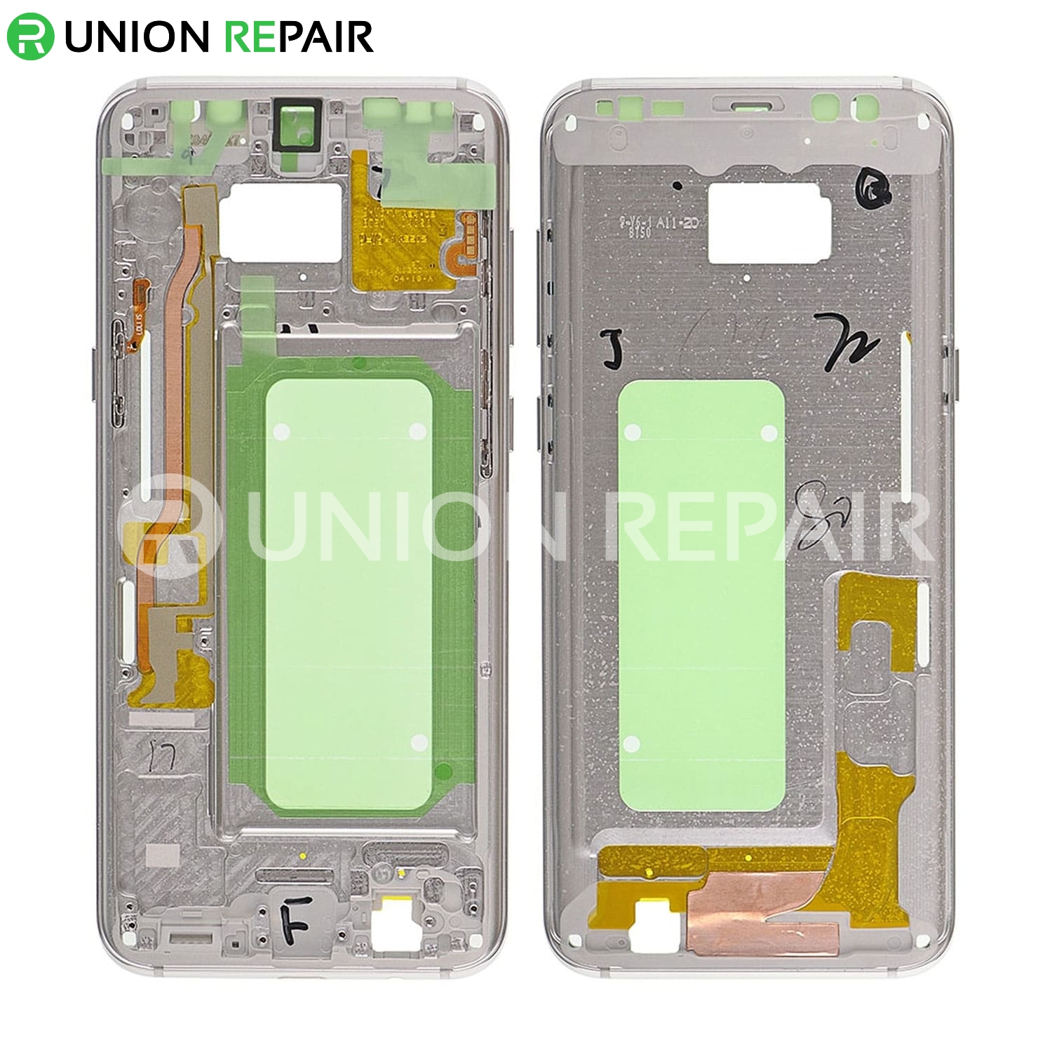 Replacement for Samsung Galaxy S8 Plus SM-G955 Rear Housing Partition - Silver