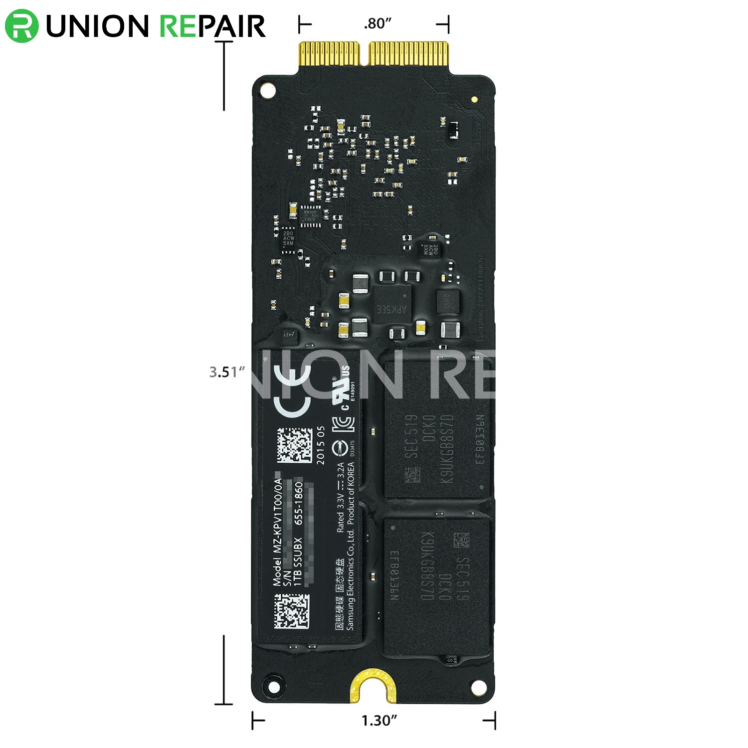 Solid State Drive for iMac 27" A1419 (Late 2015)