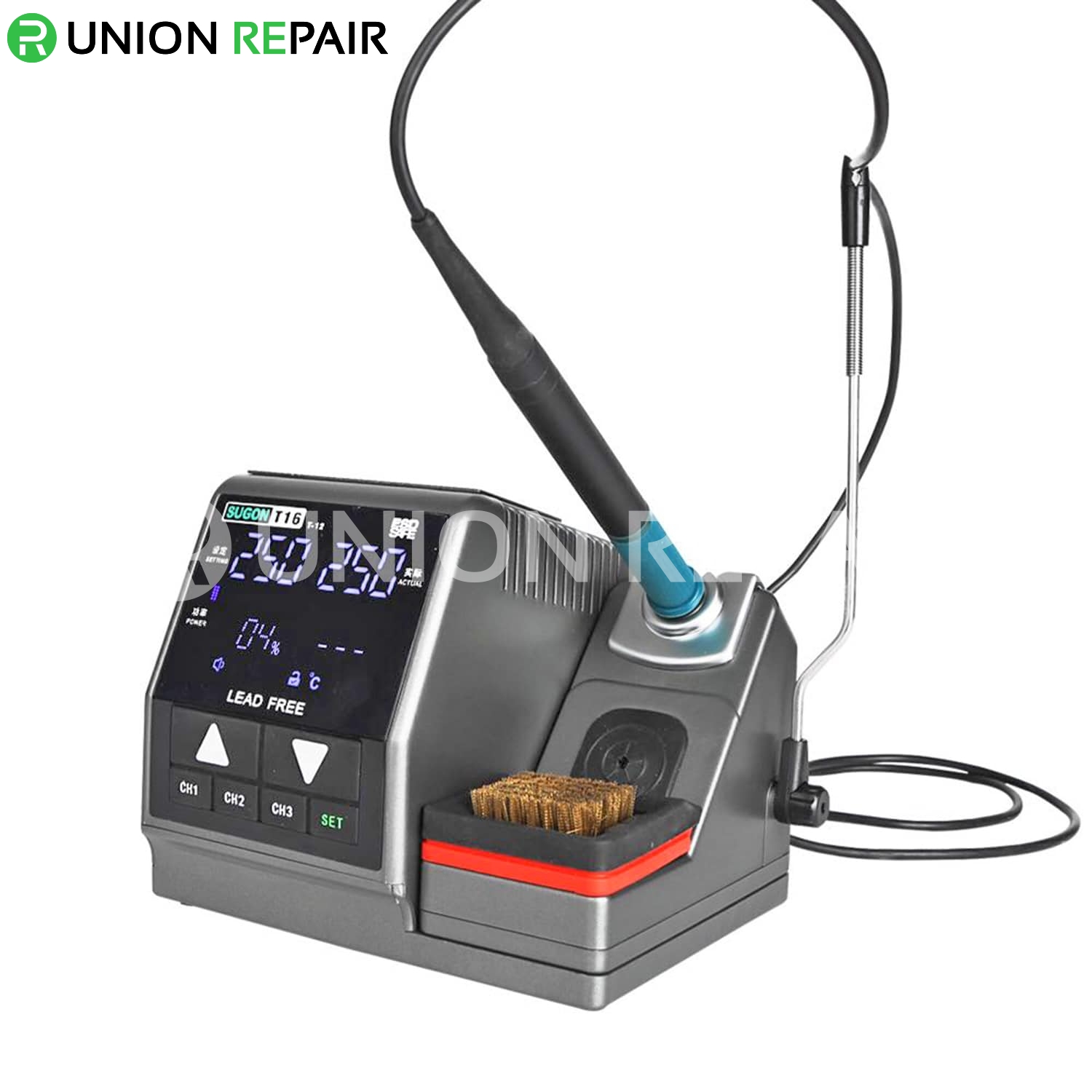 SUGON T16 Precision Soldering Station Suitable for T12 Soldering Tip