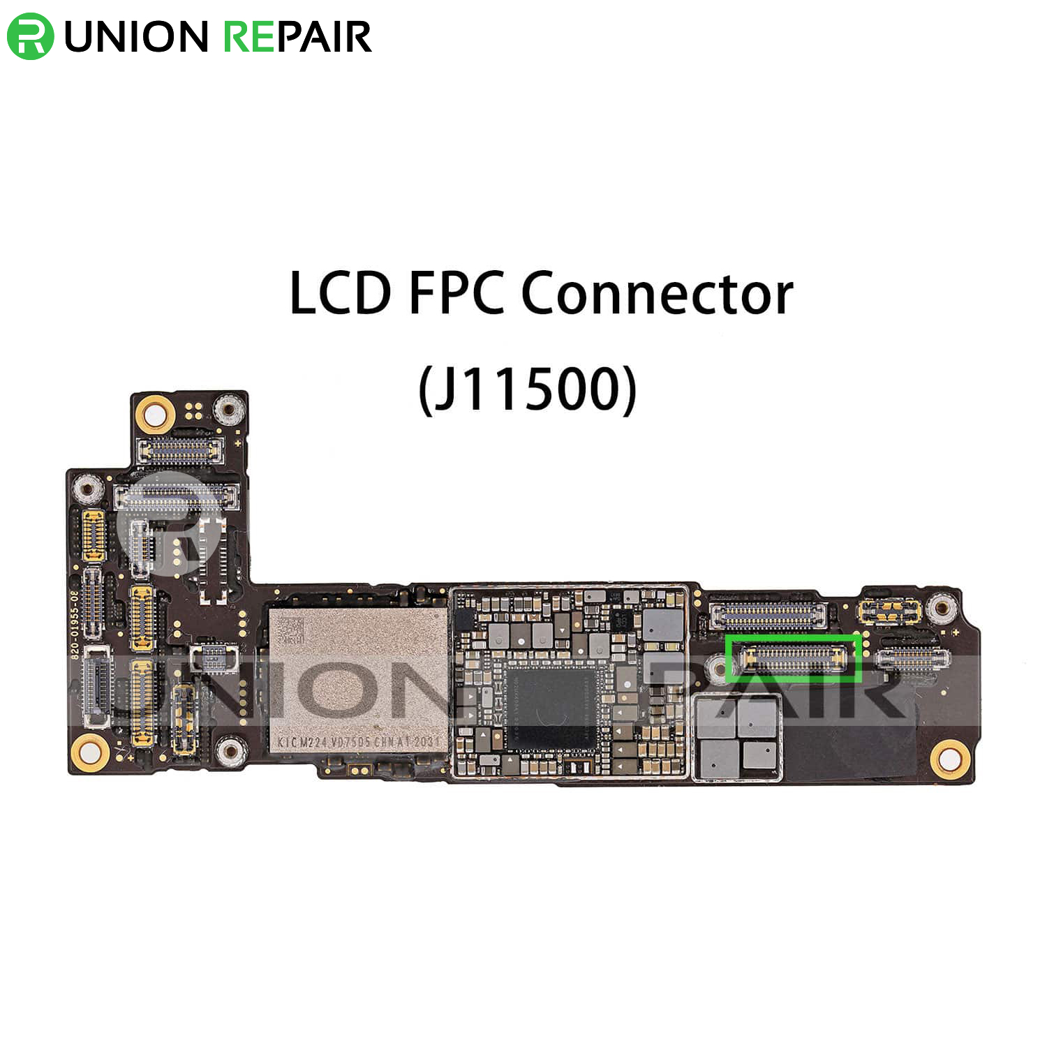  Replacement for iPhone 12/12 Pro LCD Connector Port Onboard, fig. 1 
