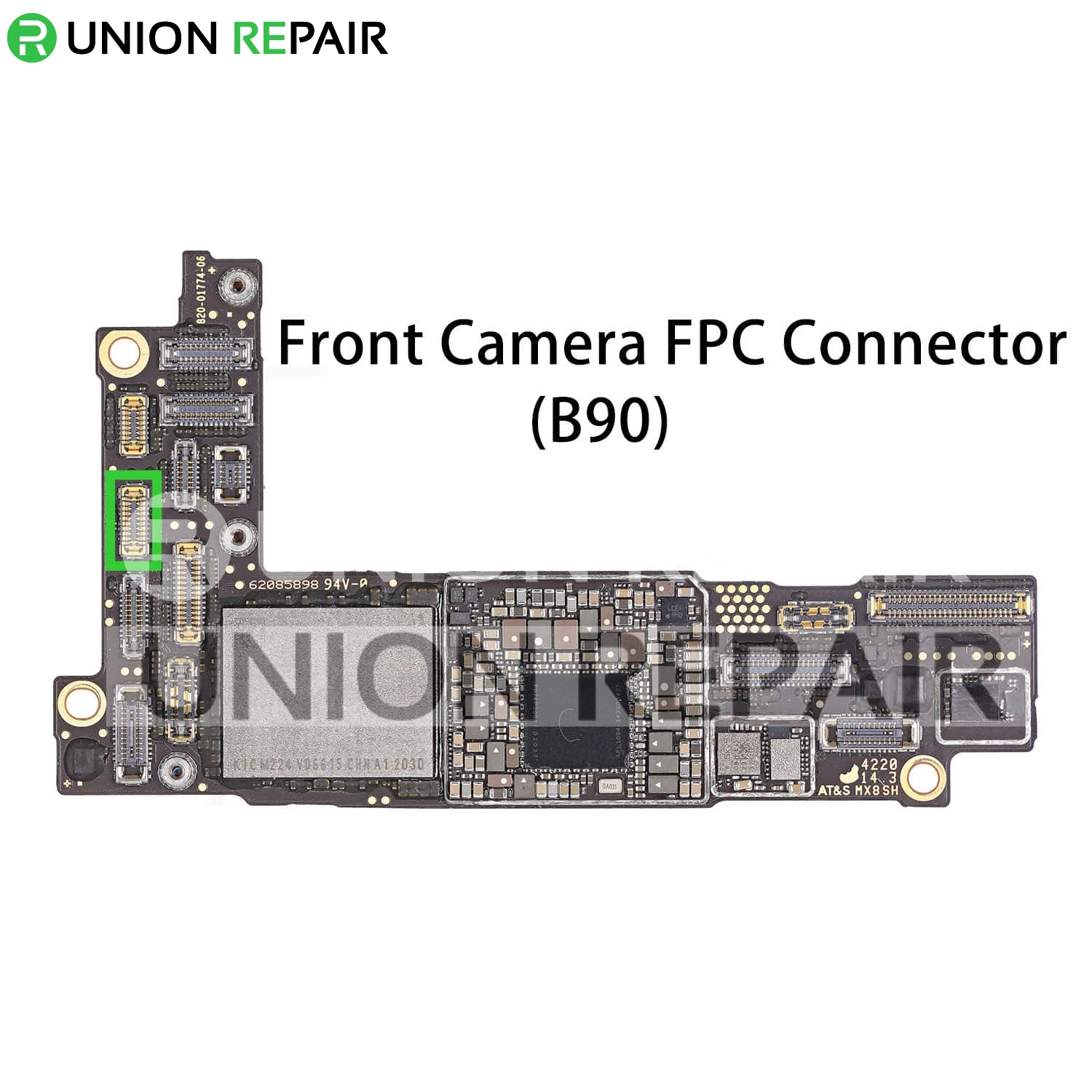 Replacement for iPhone 12 Mini Front Camera Connector Port Onboard