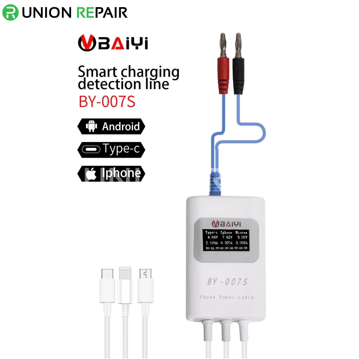 BY-007S Mult-Function Smart Charging Detection Line