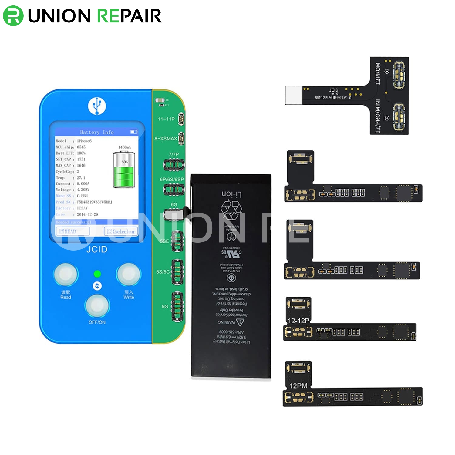 For iPhone 12 Pro Max / 12 / 12 Pro / 12 Mini Battery FPC Connector On Flex  Cable