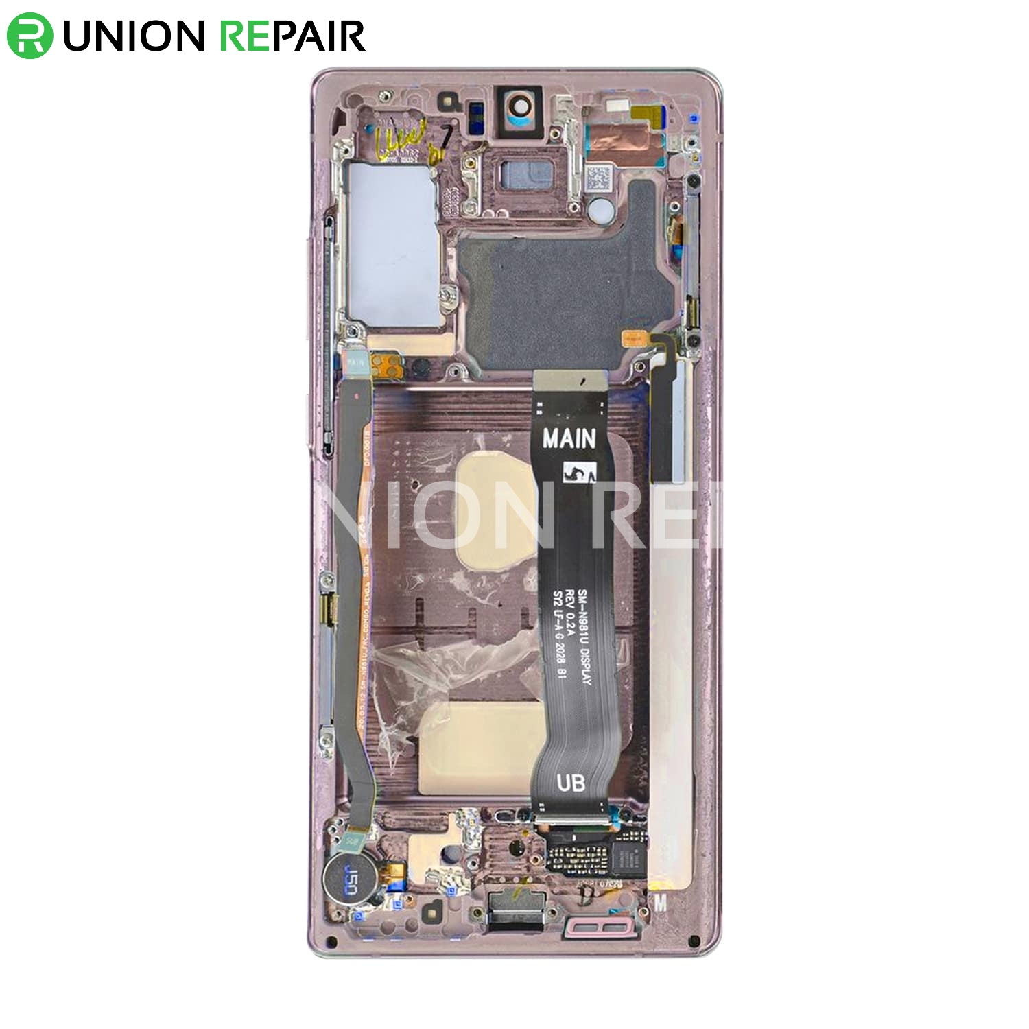 Replacement for Samsung Galaxy Note 20 OLED Screen Assembly with Frame - Mystic Bronze