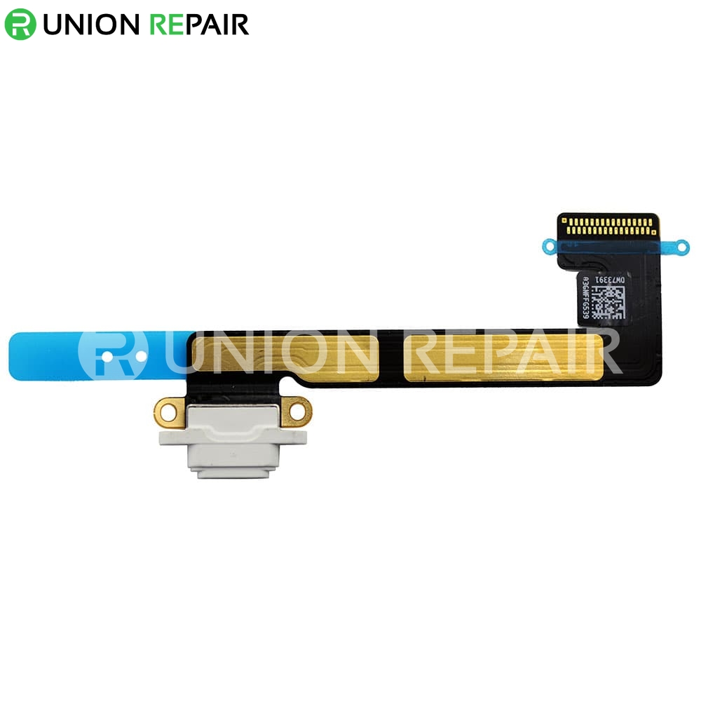 Replacement for iPad Mini 2/3 USB Charging Connector Flex Cable - White