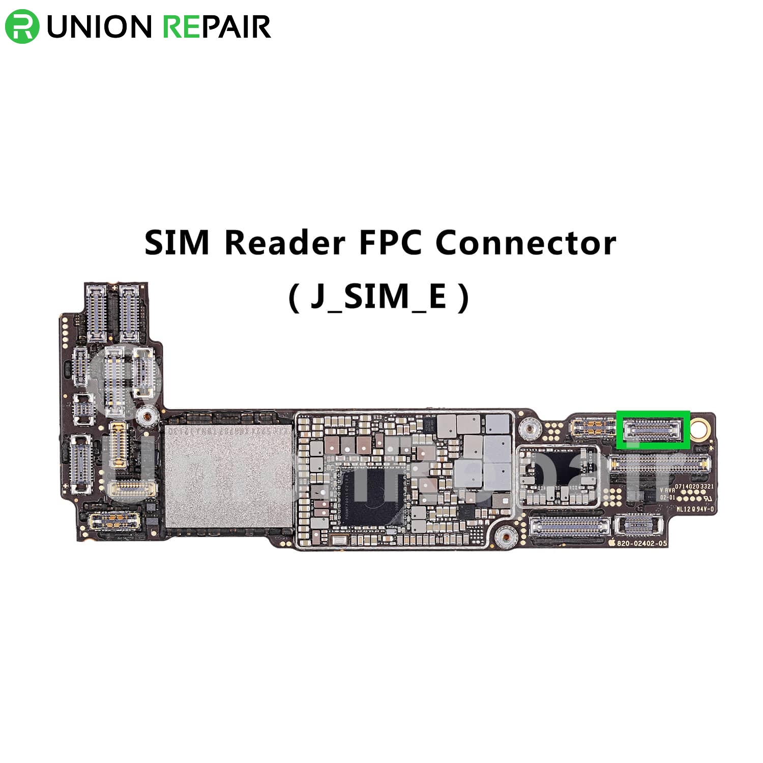 Replacement for iPhone 13/13 Mini SIM Card Connector Port Onboard