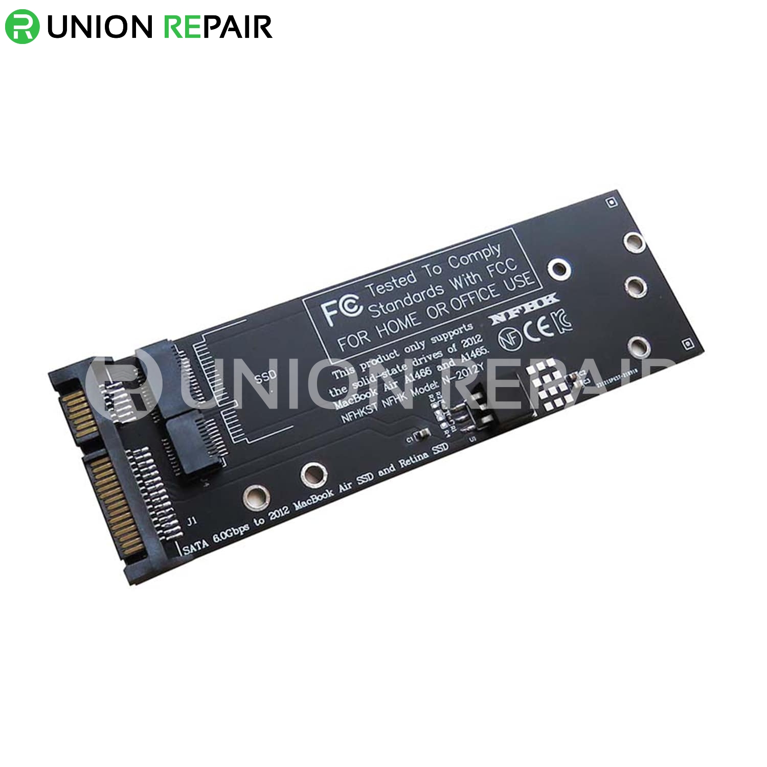 For Macbook Air 2012 Mid-2012 SSD slot adapter A1466 A1465 SSD 7+