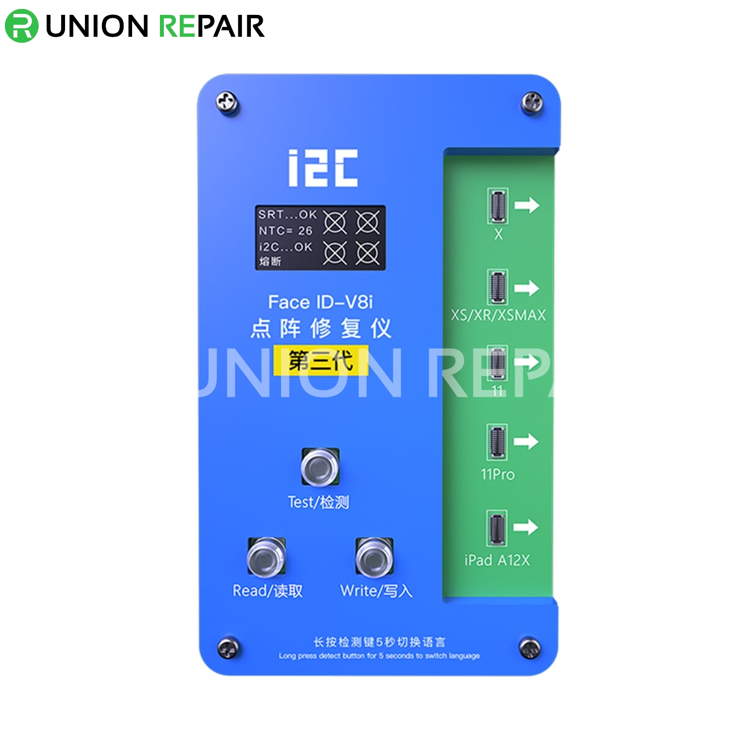 i2C FACE ID V8 Programmer Fixture for iPhone X/XS/XsMax/XR/11/11Pro/11ProMax, Condition: V8 Programmer Main Unit