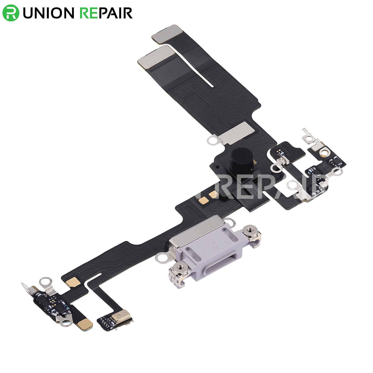 Replacement for iPhone 14 Plus USB Charging Flex Cable - Purple