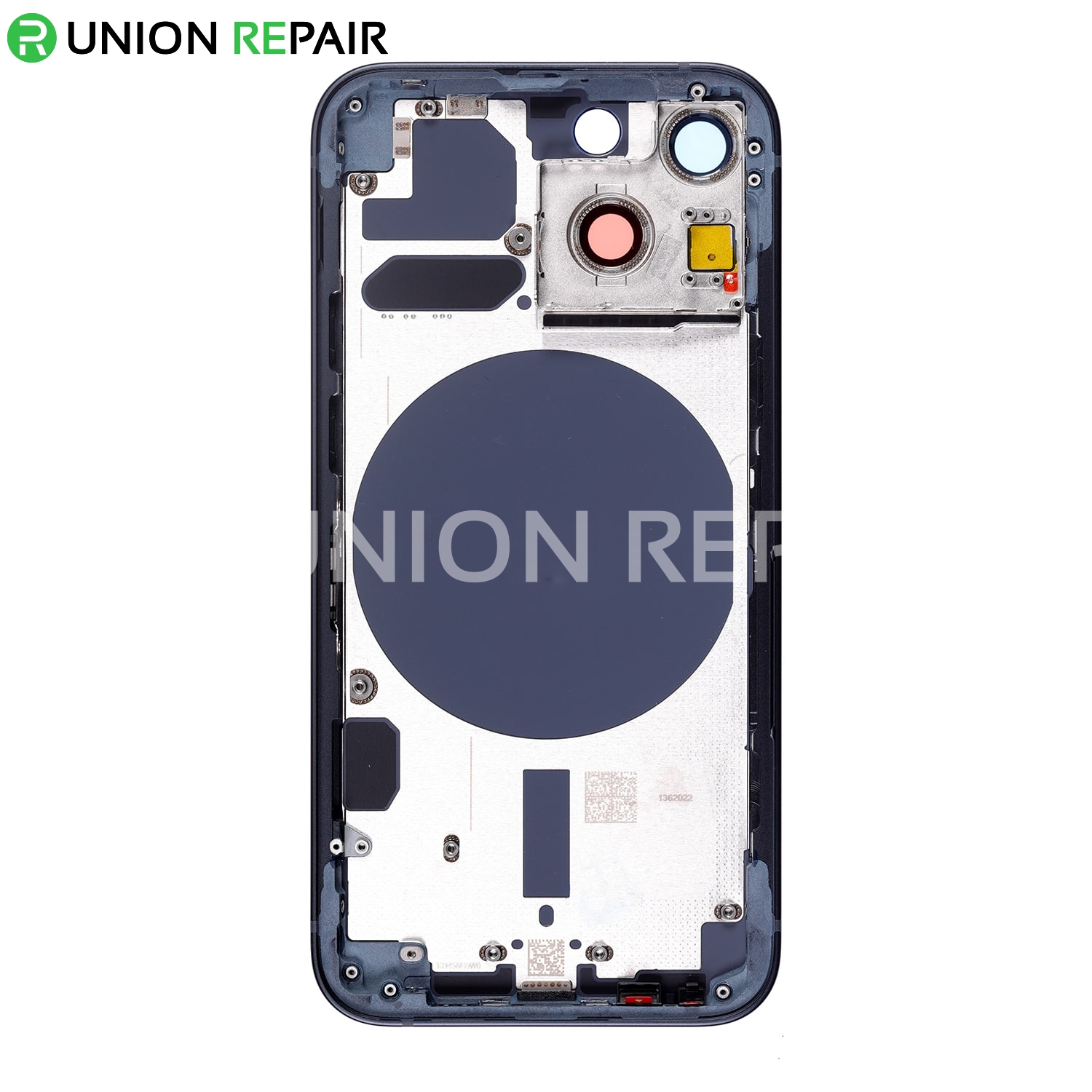 Replacement For iPhone 13 Mini Rear Housing with Frame - Midnight